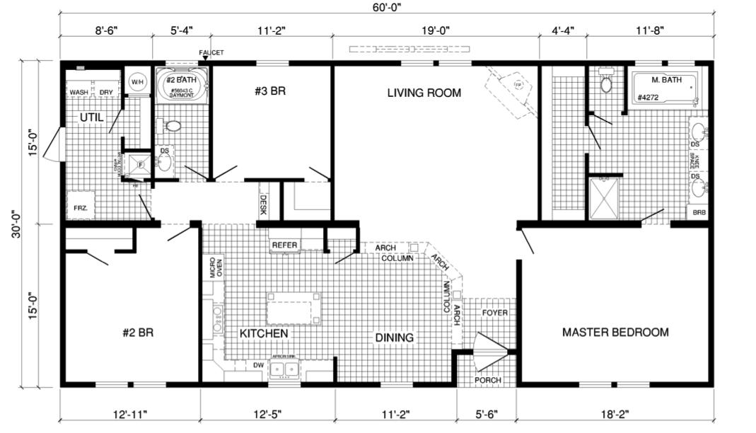 Floor Plan With Complete Dimensions