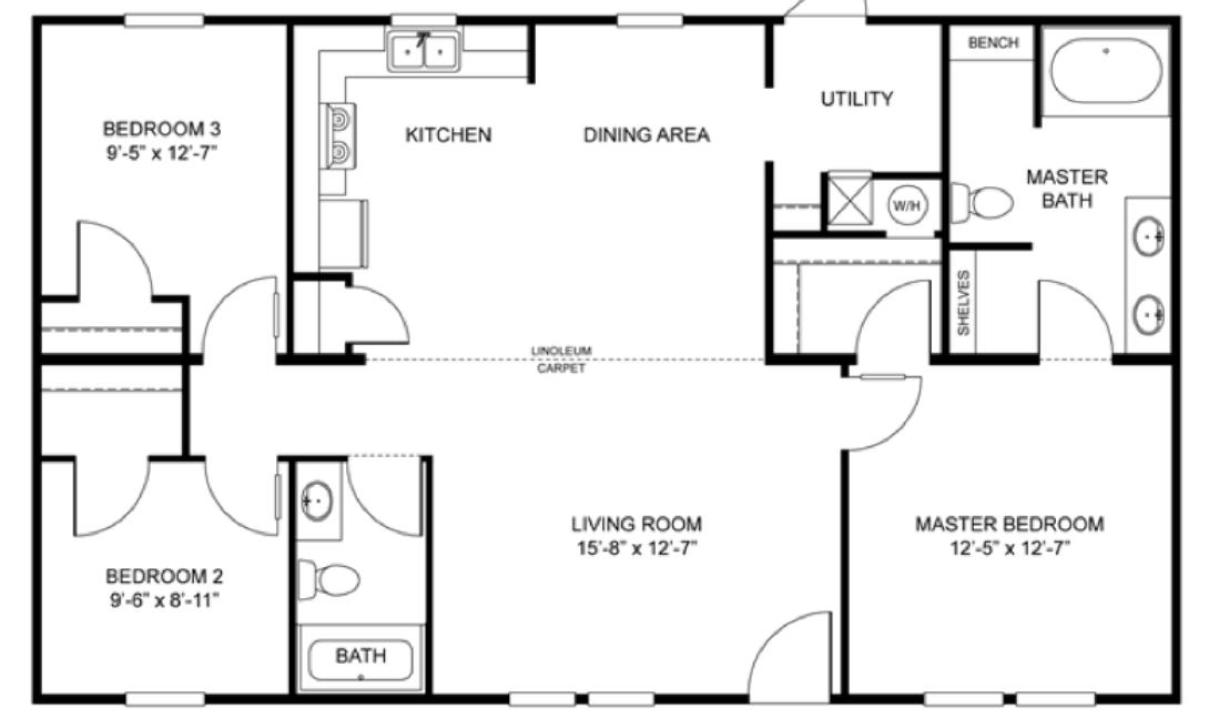 full size floor plan